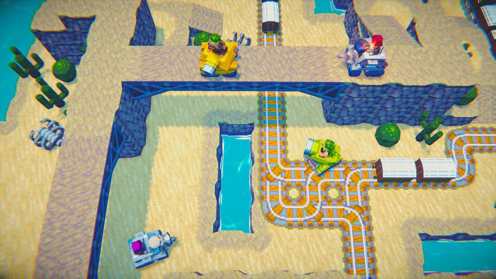 BattleTanks - Animal Wars é um divertido jogo multiplayer sobre animais se enfrentando em tanques — Foto: Reprodução/Steam