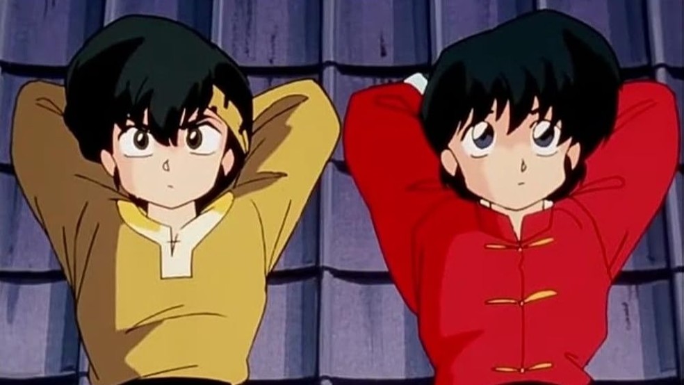 Cena da versão clássica do anime Ranma 1/2, de 1989 — Foto: Reprodução/IMDb