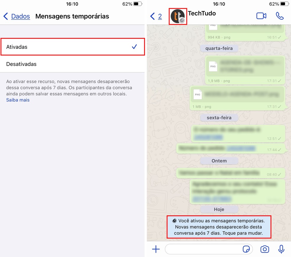 Como enviar mensagem temporária no WhatsApp e liberar espaço no celular