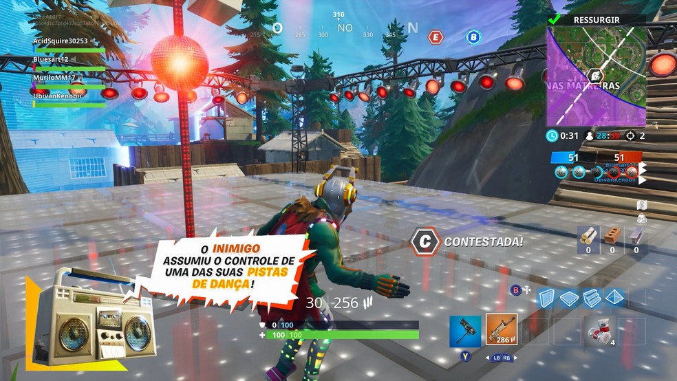 Fortnite: como jogar o novo modo Dominação na Discoteca
