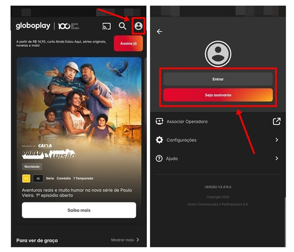 Flamengo vs Fortaleza ao vivo: transmissão online fica disponível para quem assina o Globoplay — Foto: Reprodução/Gabriela Andrade