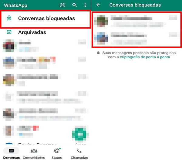 Como Ocultar Conversas Do Whatsapp Com Senha Ou Biometria 4330