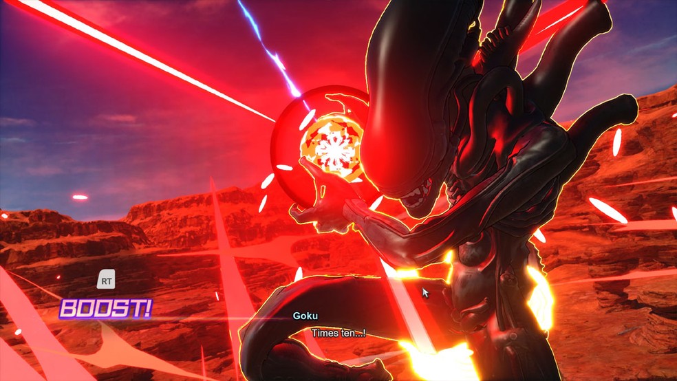 O Xenomorfo da franquia Alien é mais um dos personagens incomuns adicionados a Dragon Ball Sparking! Zero por mods — Foto: Reprodução/Nexus Mods