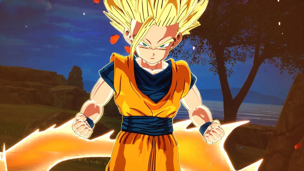 Roupa de Gohan direto do novo filme de Dragon Ball Z foi encontrada nos arquivos de Dragon Ball Sparking! Zero e liberada por mod — Foto: Reprodução/Nexus Mods