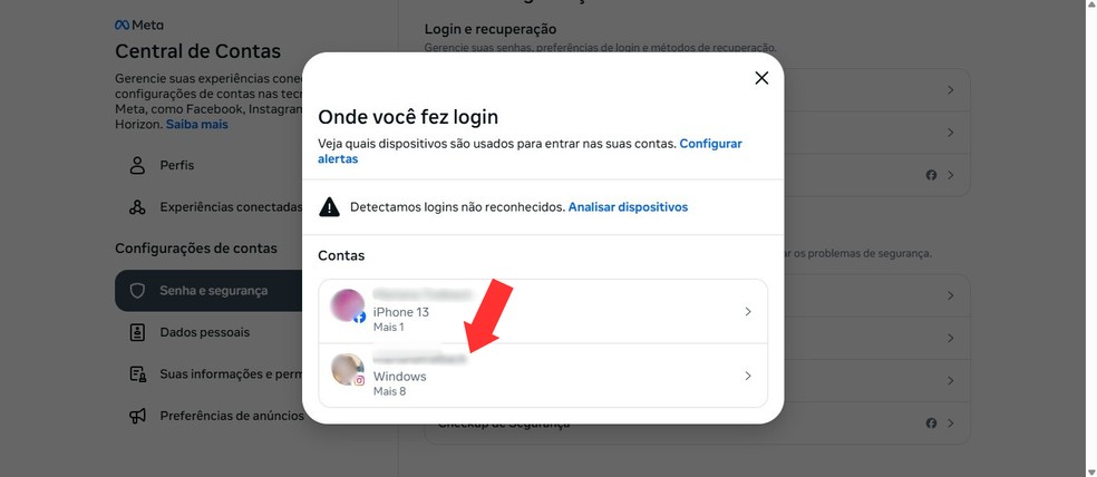 Caso nãoreconheça um dispostivo da lista, Basta Fazer a Remoção - Foto: ReprodugeAção/Mariana Traalback