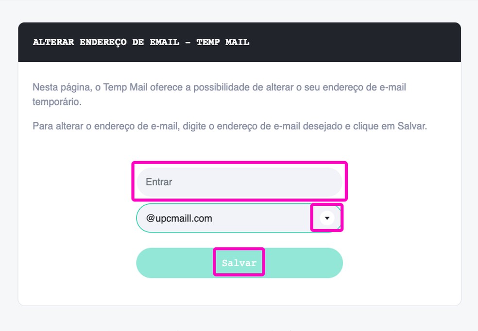 Crie um endereço de email temporário com o MailDrop
