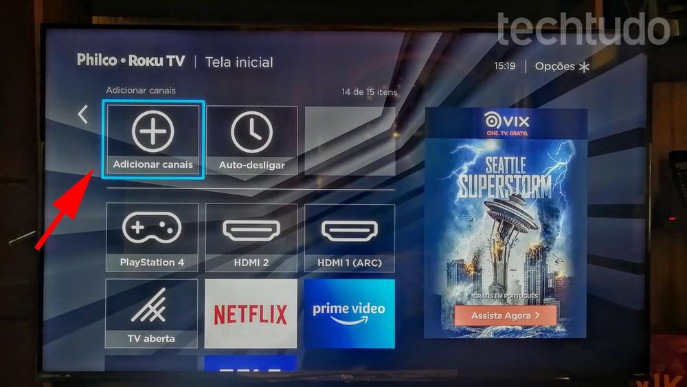 Como baixar HBO Max na TV com Roku