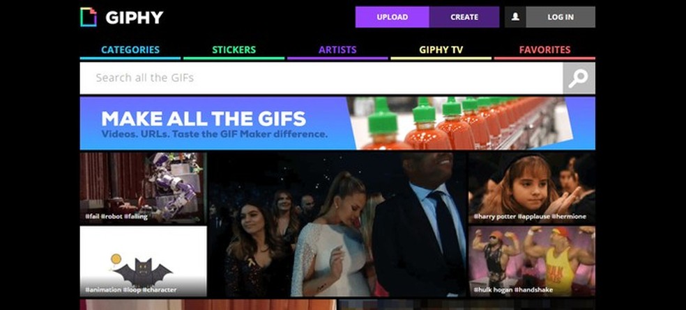 Aberto até de Madrugada: GIF Maker da Giphy facilita a criação de GIFs  animados na web