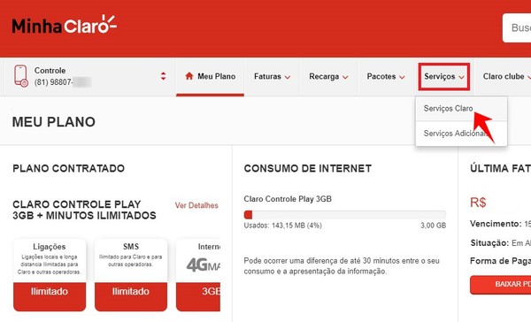 Buzon de voz shop claro brasil