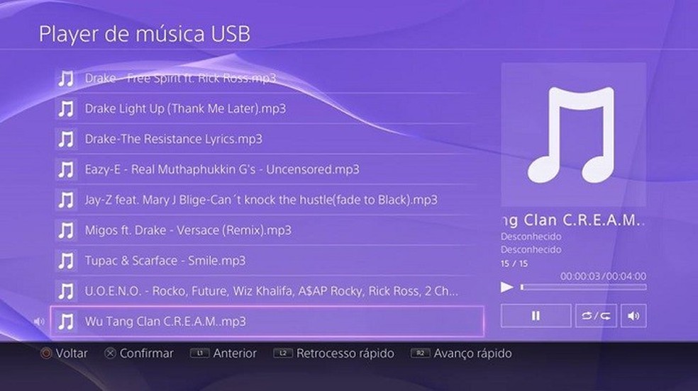 PlayStation 4: saiba como ouvir músicas de um pendrive no console