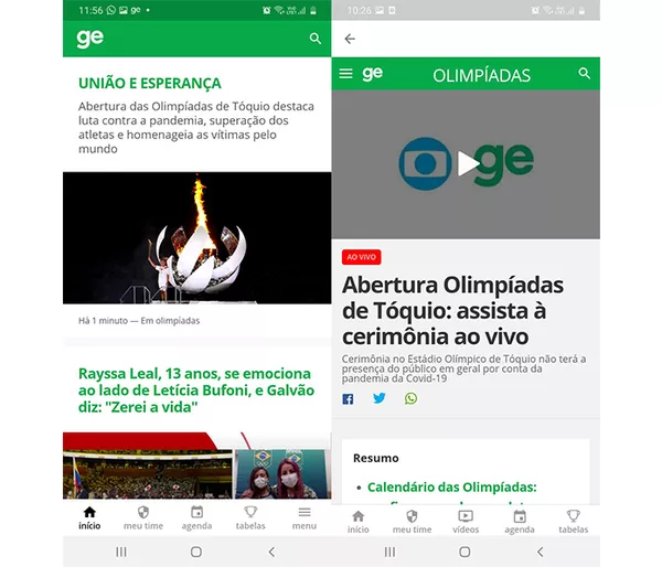 Olimpíadas 2021: como adicionar os jogos do Brasil à Google Agenda