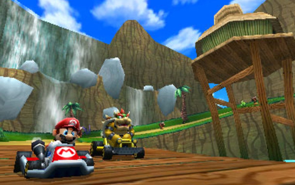 Nintendo 3DS ganhará volante oficial para Mario Kart 7