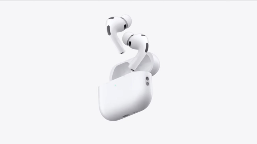 AirPods Pro - Lançamento iPhone 17 — Foto: Reprodução/Luã Souza