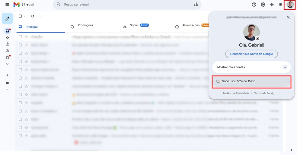  Reprodução/Gabriel Pereira