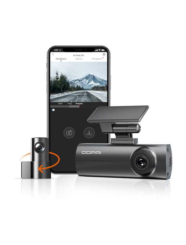 Câmera veicular DDPAI N1