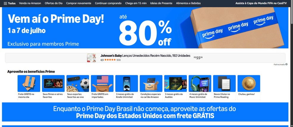  Reprodução/Amazon