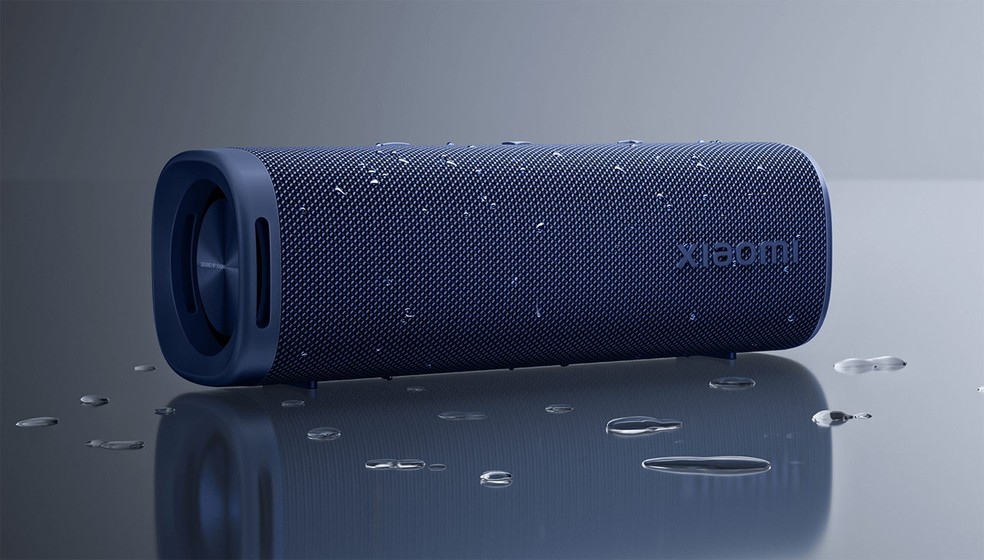 Xiaomi Sound Outdoor possui proteção contra poeira e respingos d'água — Foto: Divulgação/Xiaomi