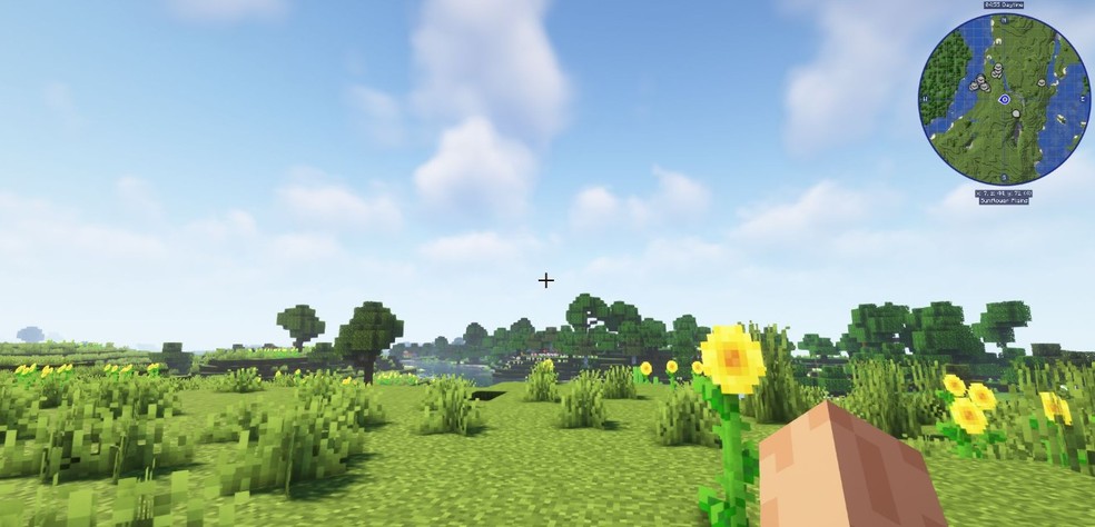 Mod JourneyMap para o Minecraft — Foto: Divulgação/9minecraft
