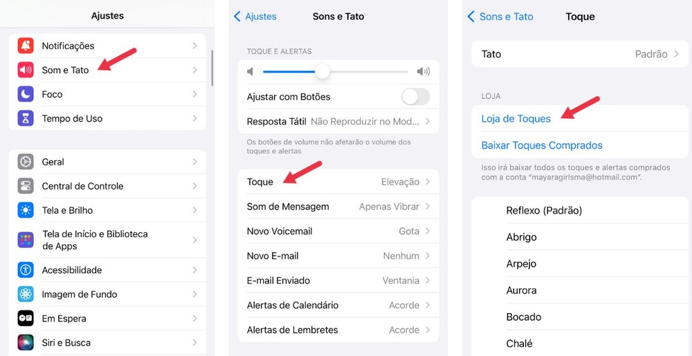 Como personalizar o toque de iPhone e Android