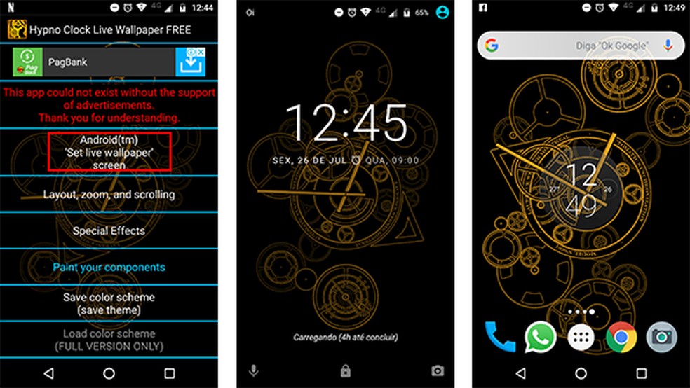Como fazer papel de parede para celular Android com o app Tapet