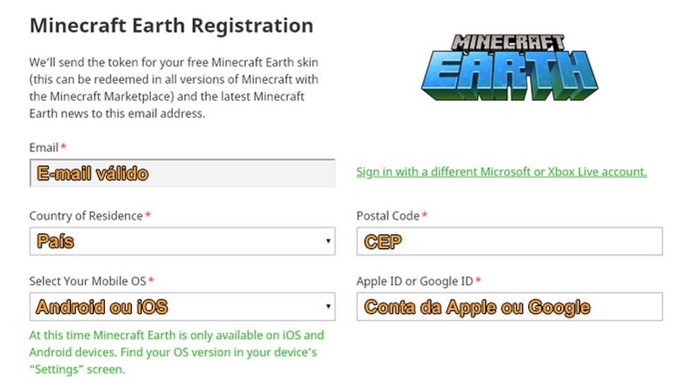Registrations Are Open for the Minecraft Earth Beta on Android and iOS