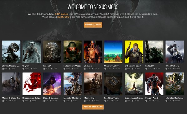 Nexus Mods: conheça o site de mods para Baldur's Gate 3, Skyrim e outros