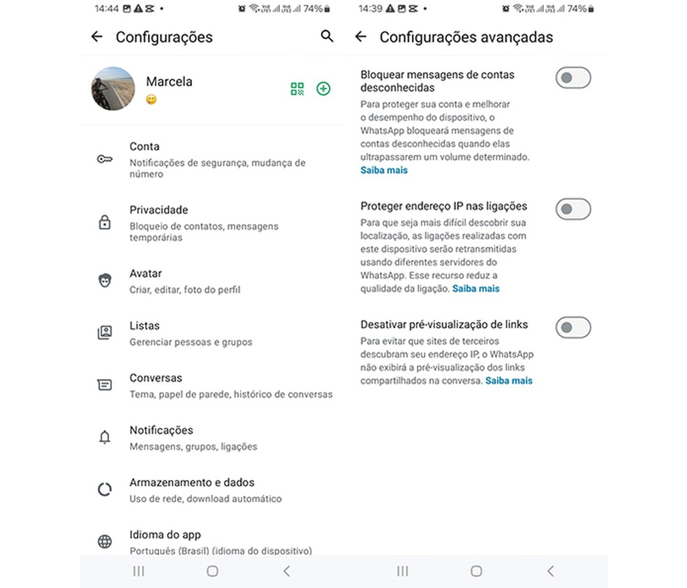  Reprodução/Marcela Franco