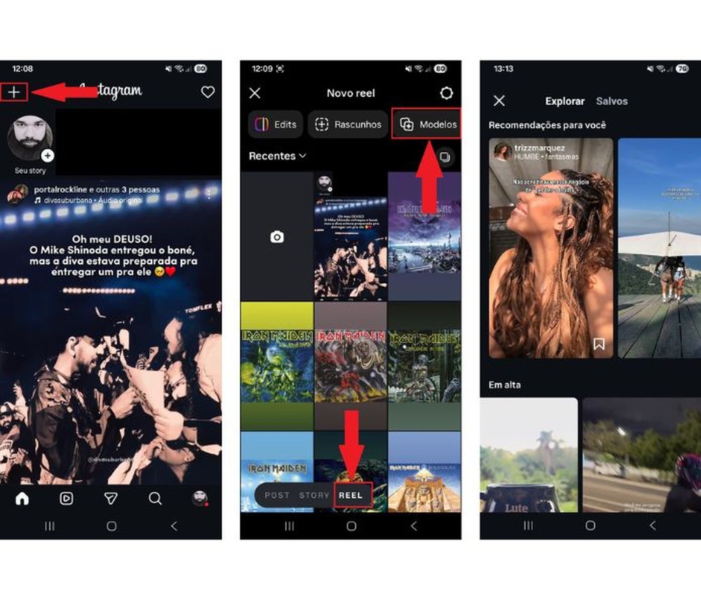 Como fazer um Reels no Instagram com fotos? Veja passo a passo