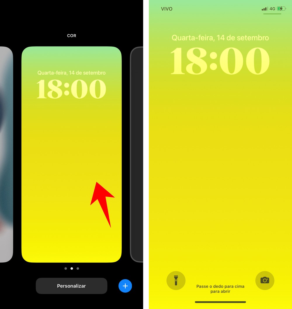 iOS 16 como personalizar o papel de parede no iPhone