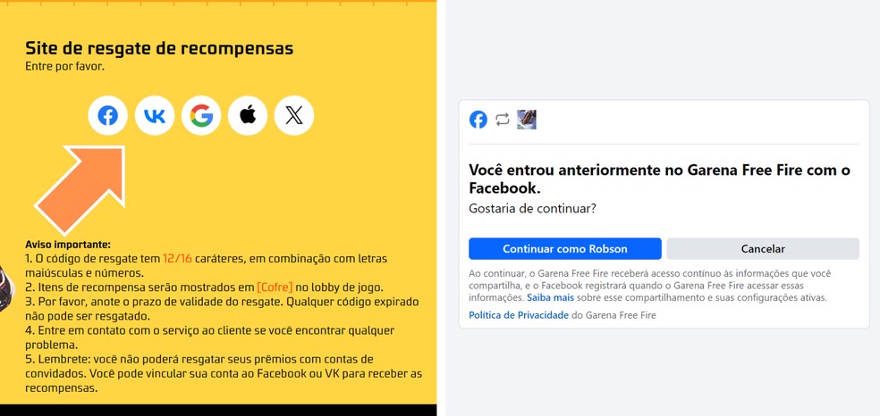  Reprodução/Róbson Martins