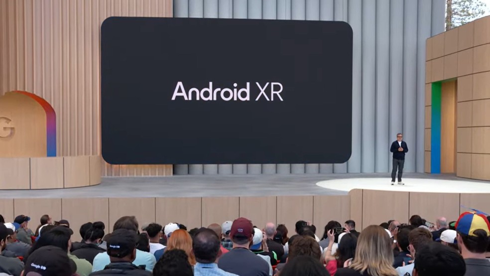 Android VR é apresentado no Google I/O 2025 — Foto: Reprodução/Google