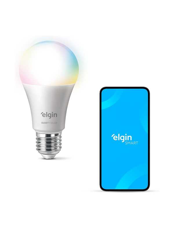Lâmpada Inteligente Elgin Smart Color 10W