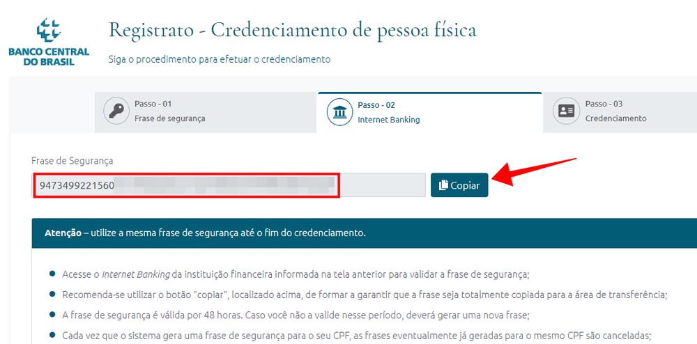 Como consultar o Registrato no Banco Central do Brasil