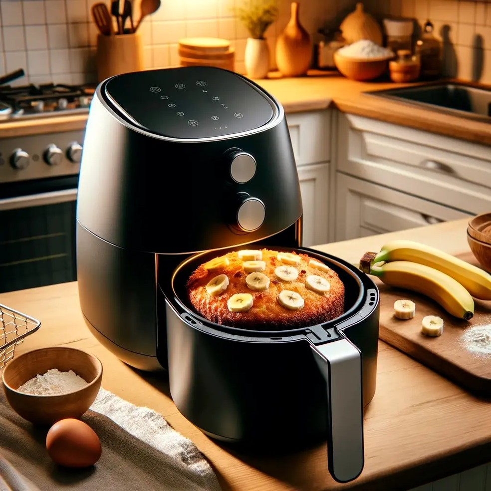 É possível assar bolos e pães na air fryer, porém no forno convencional você tem mais controle da temperatura — Foto: Divulgação/Britânia