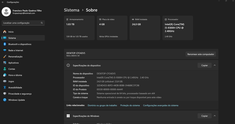  Francisco Paulo/TechTudo