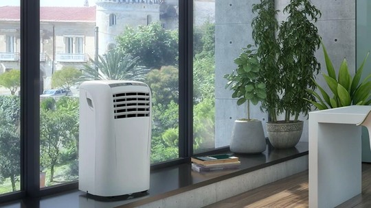 Ar-condicionado portátil 12.000 BTUs 110 V: 5 itens ideais para o verão