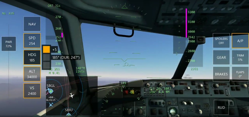 Simulador Piloto Jogos de Avião versão móvel andróide iOS apk