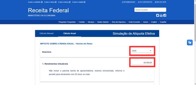 Simulador do Imposto de Renda 2025: veja como prever o valor do IRPF