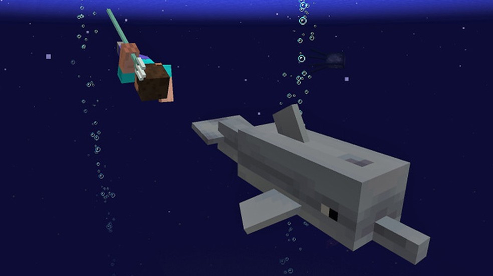 Jogador de Minecraft faz base impressionante de um naufrágio