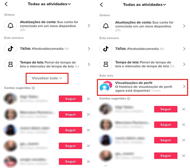 O Tiktok Mostra Quem Visitou Seu Perfil