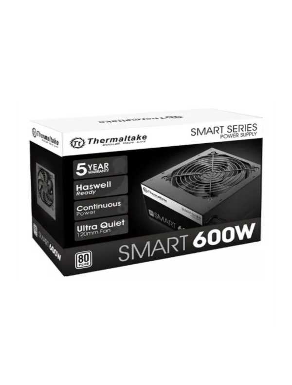Fonte 600 W Thermaltake Smart Series 80 Plus White