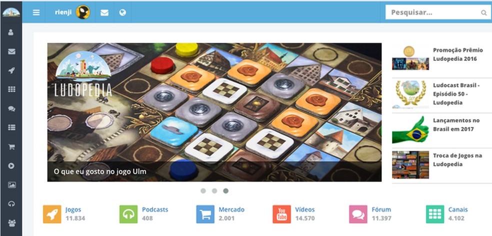 Ludopedia: conheça rede social brasileira para fãs de jogo de tabuleiro