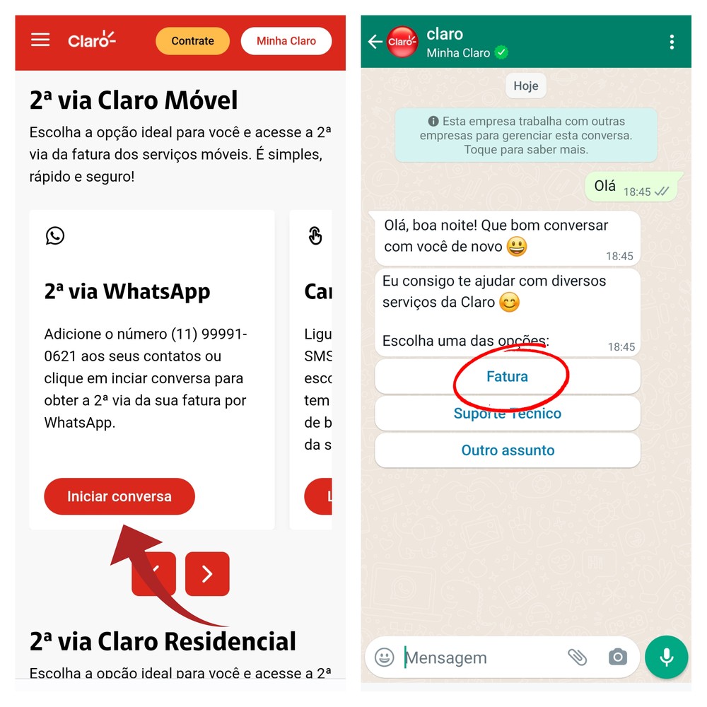 Falar Na Claro Móvel