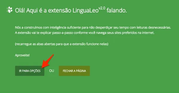 Como traduzir do inglês para português com plugin LinguaLeo no Chrome