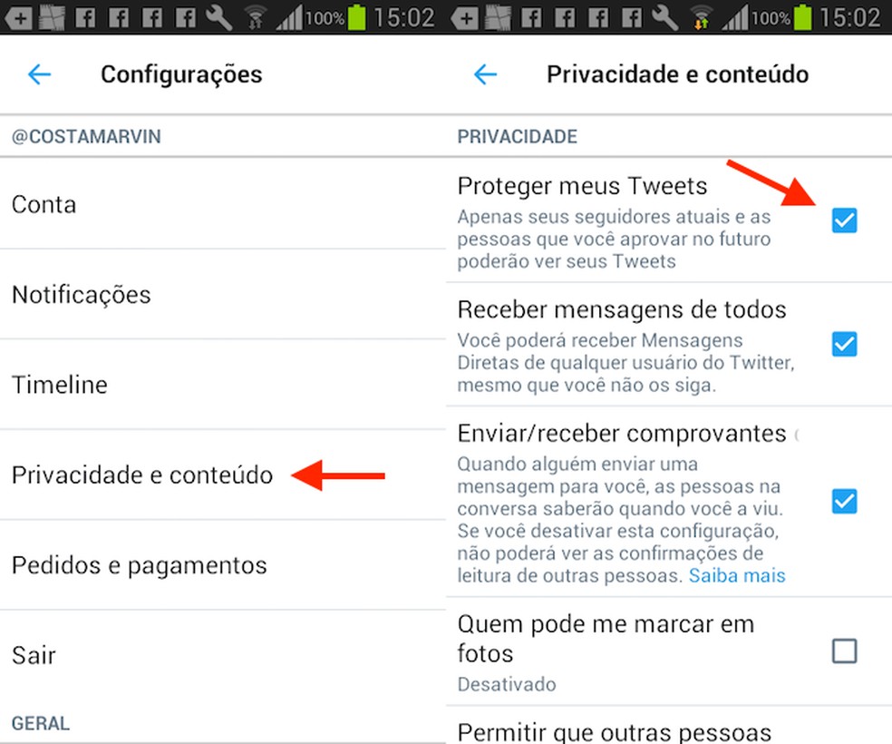 Como privar o Twitter? Veja como trancar e deixar sua conta privada