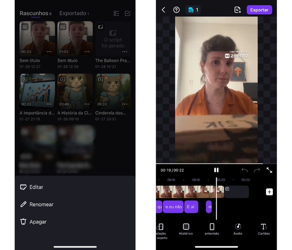  Reprodução/Mariana Tralback