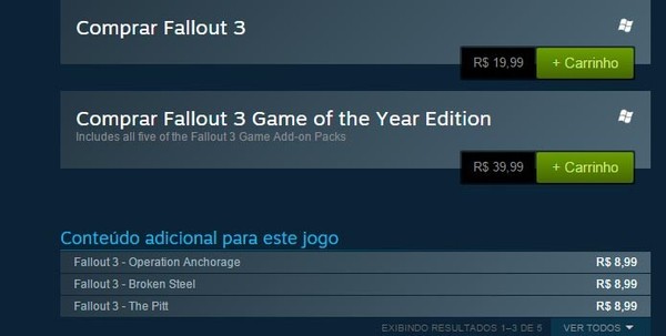 Fallout 3 - PC - Compre na Nuuvem