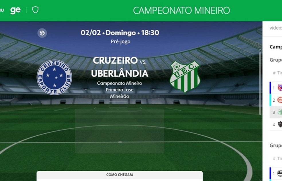  Reprodução/Site GE