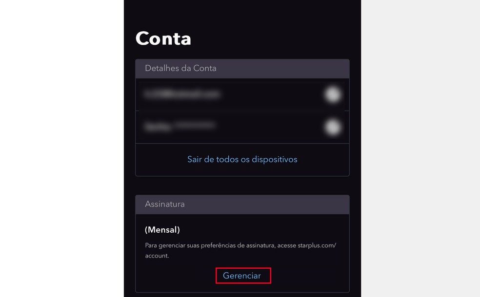 Cancelar o Star+ Plus é um procedimento possível pelo app ou site do streaming somente se você não assinar o serviço por parceiros — Foto: Reprodução/Letícia Rosa