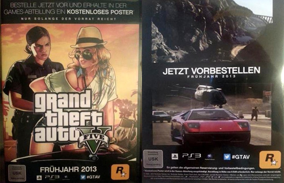 Poster Cartaz GTA PCgame PS3 PS4 Playstation Xbox 360